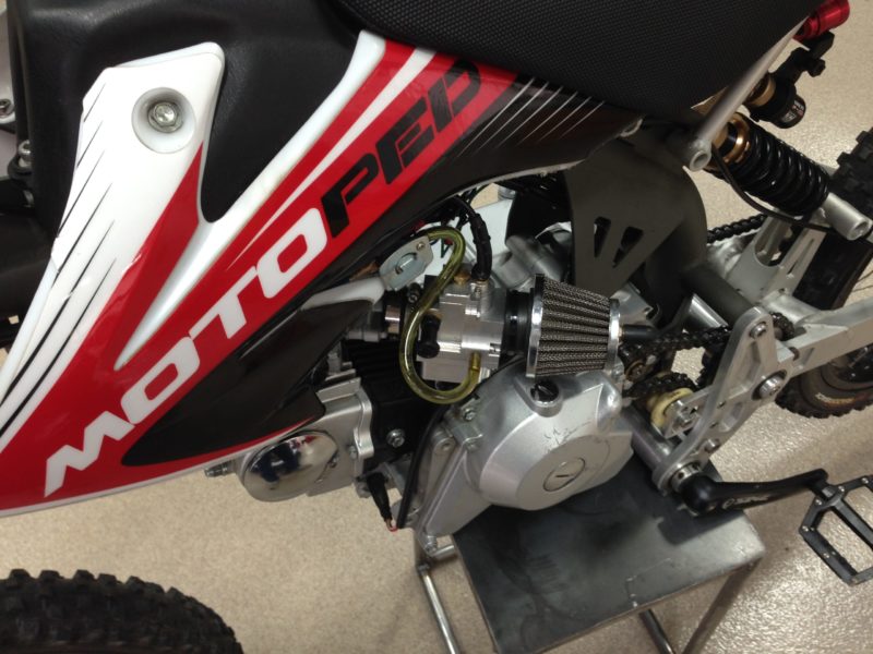 SmartCarb Equipped Motoped